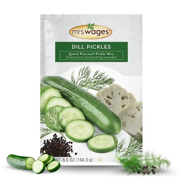 Mrs. Wages 6.5 oz Quick Process Dill Pickle Mix