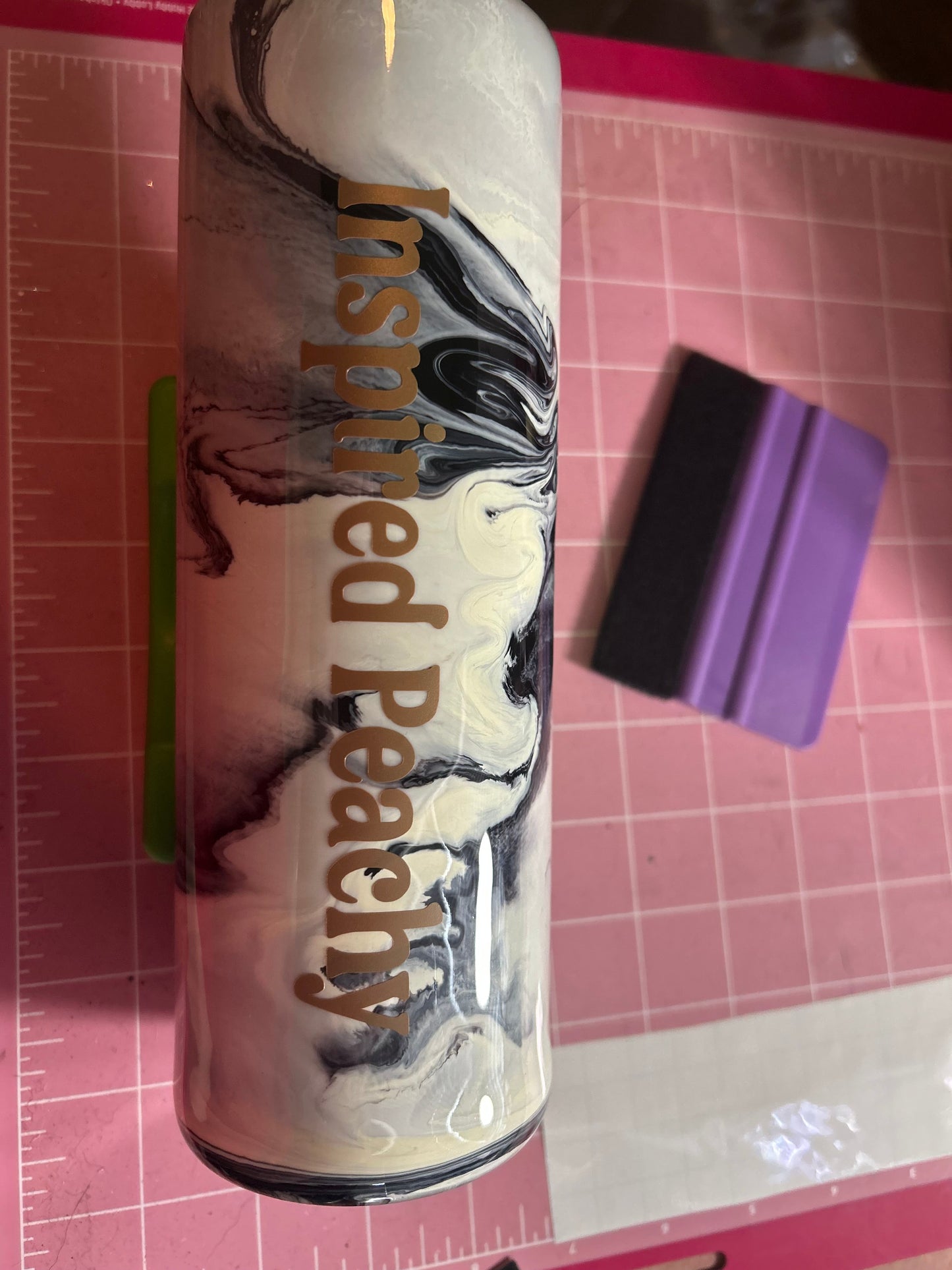 20 oz skinny inspired peachy