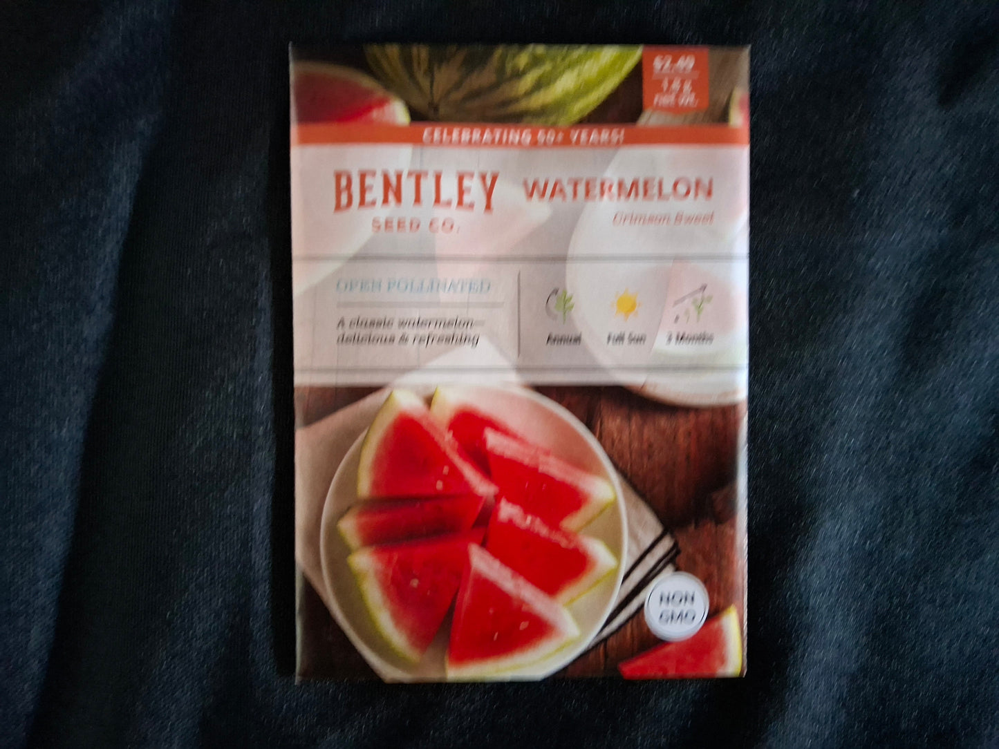 Watermelon, Crimson Sweet Seed Packets - 566