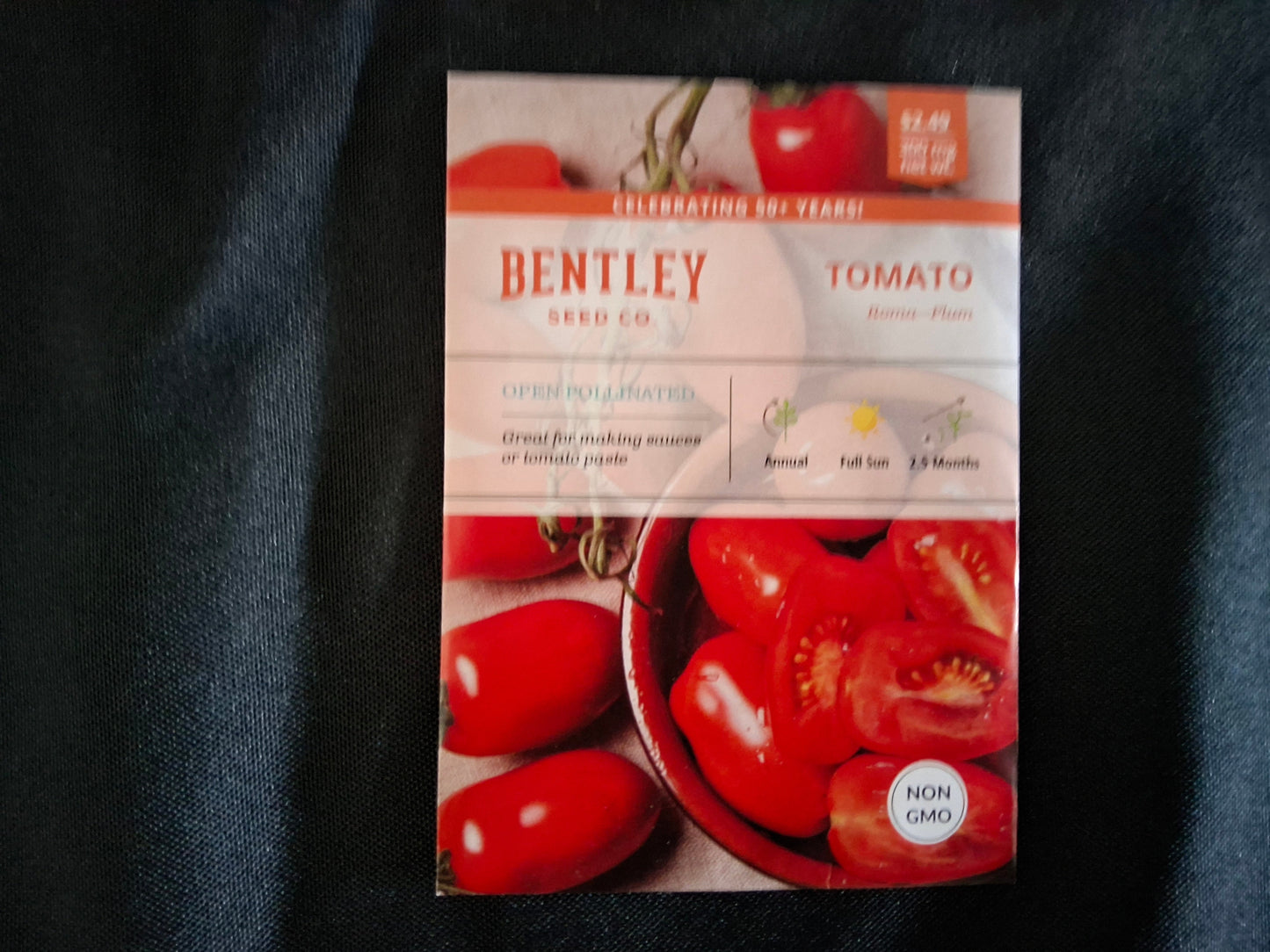Tomato, Roma Seed Packets - 55