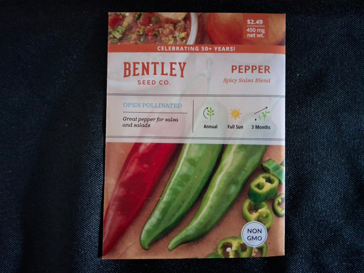 Pepper, Spicy Salsa Blend Seed Packets - 600