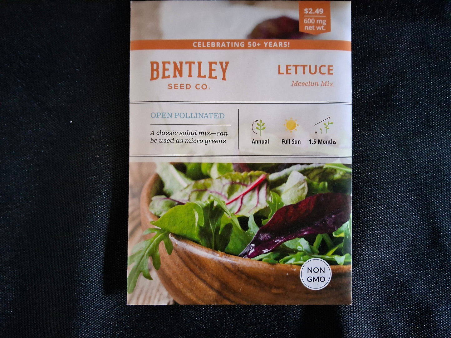 Lettuce, Mesclun Mix Seed Packets - 451