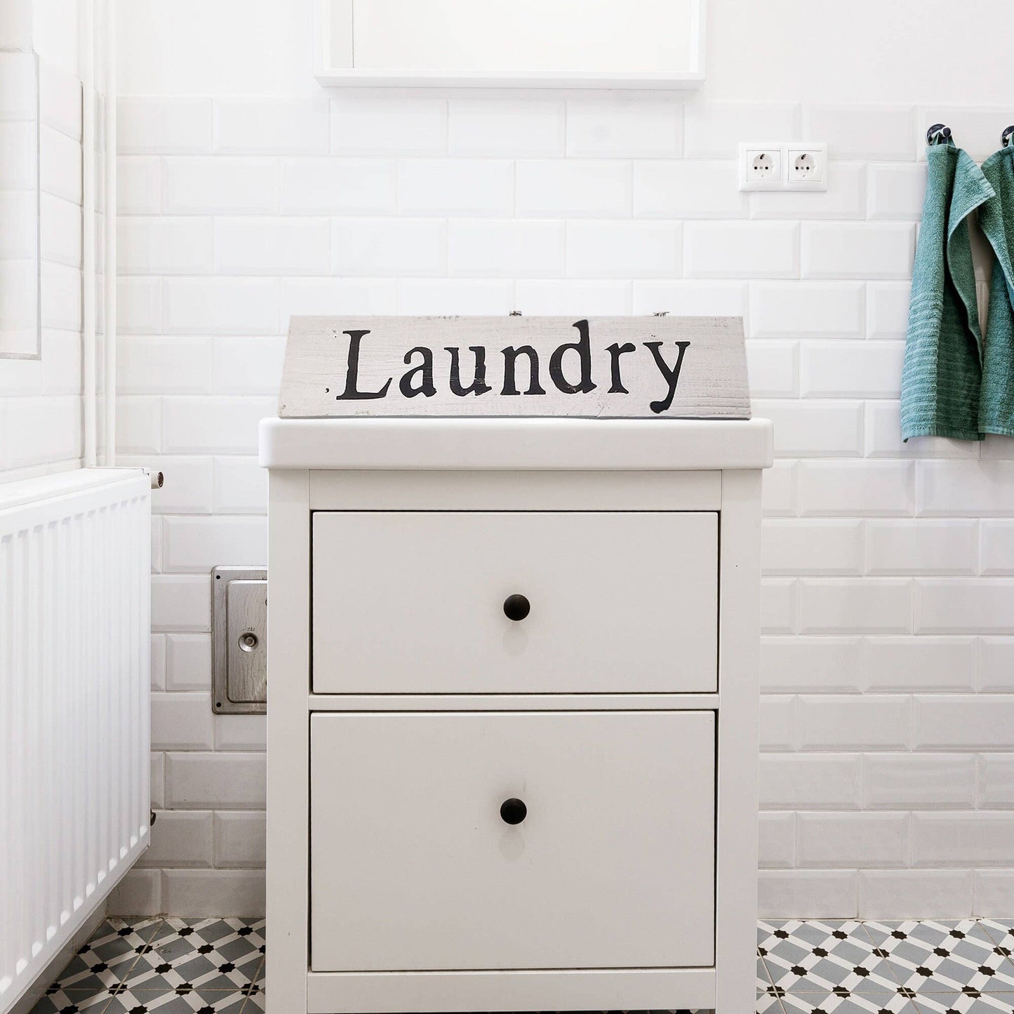 Laundry Sign - Rustic Farmhouse Decor- 100% Reclaimed Wood