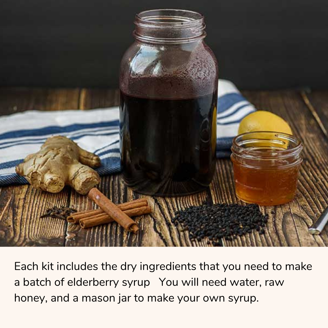DIY Elderberry Syrup Making Kit