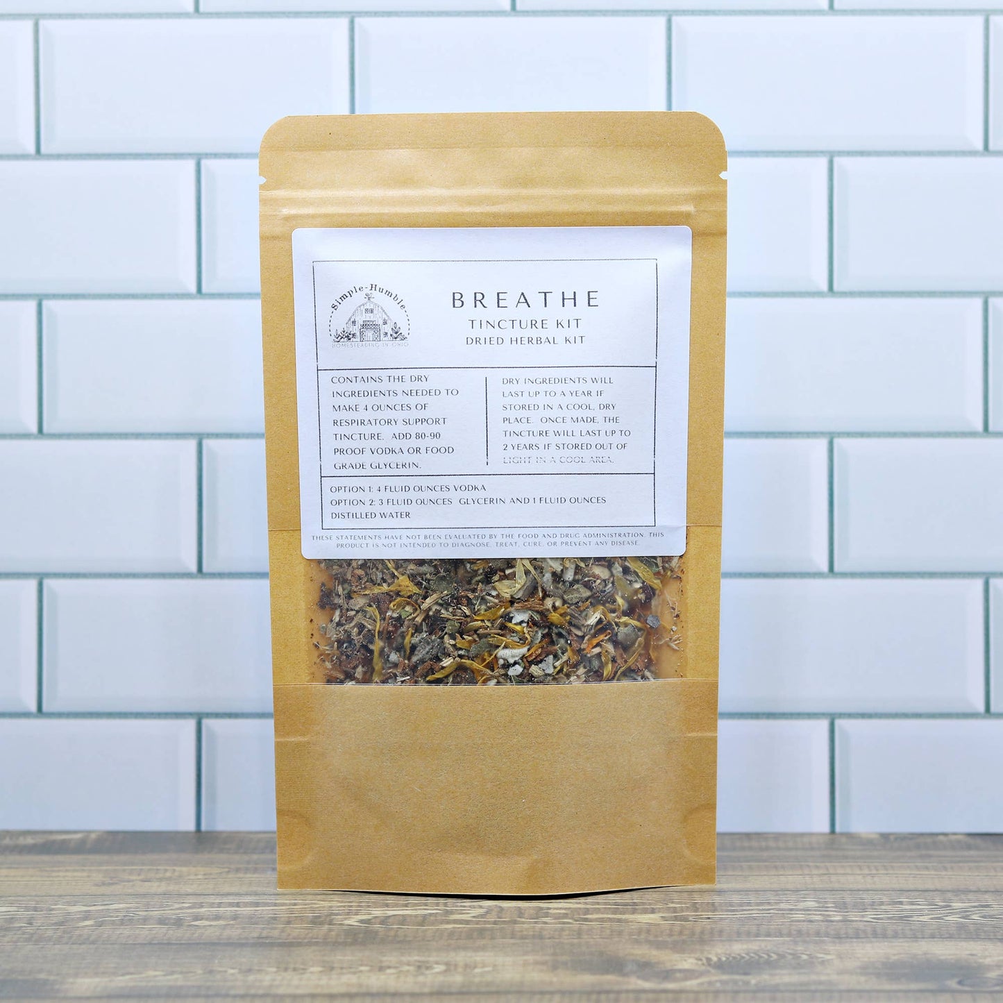 Breathe Tincture Kit DIY Respiratory Support