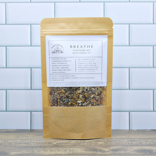 Breathe Tincture Kit DIY Respiratory Support