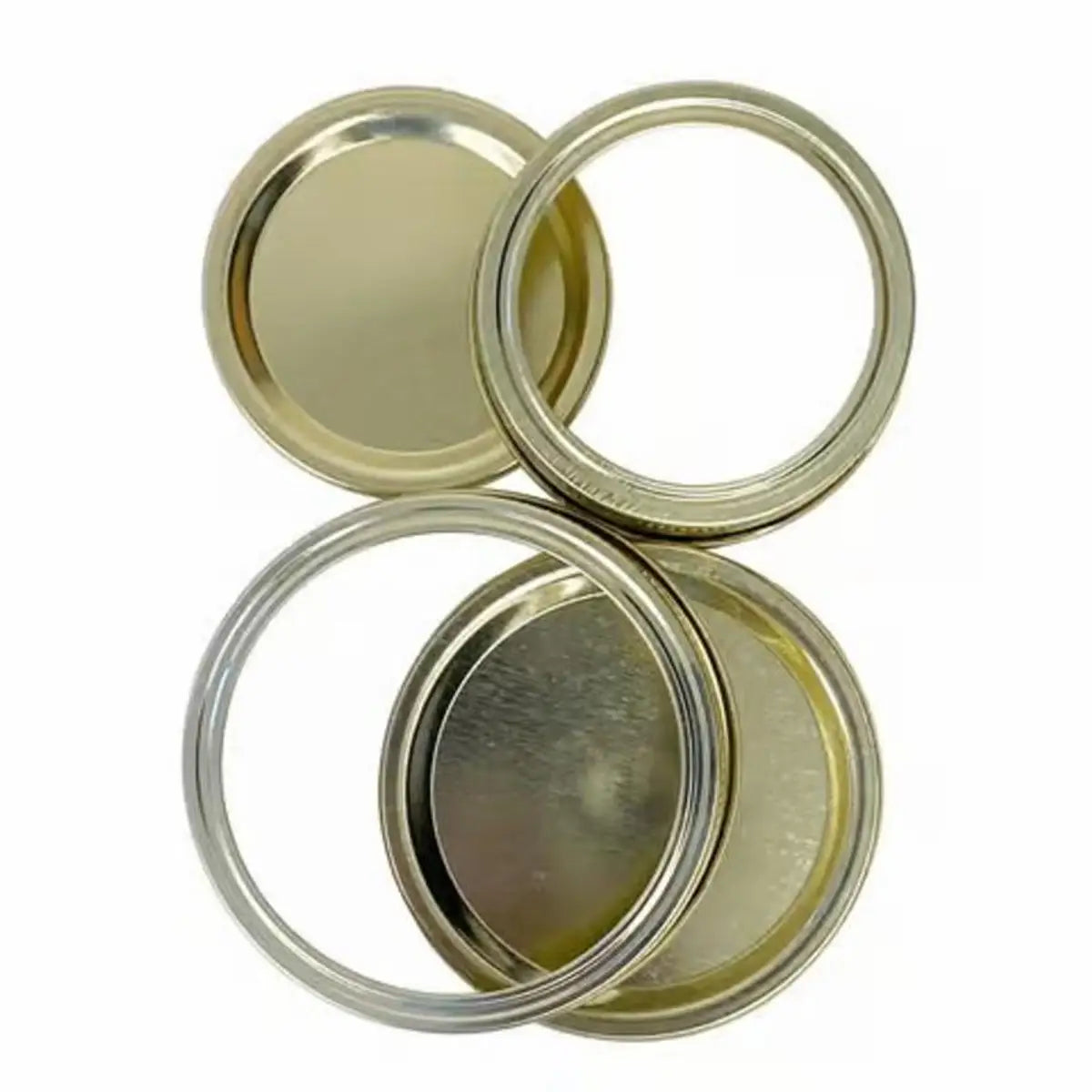 Anchor Hocking Wide Mouth Canning Lids and Bands, 12-Pack