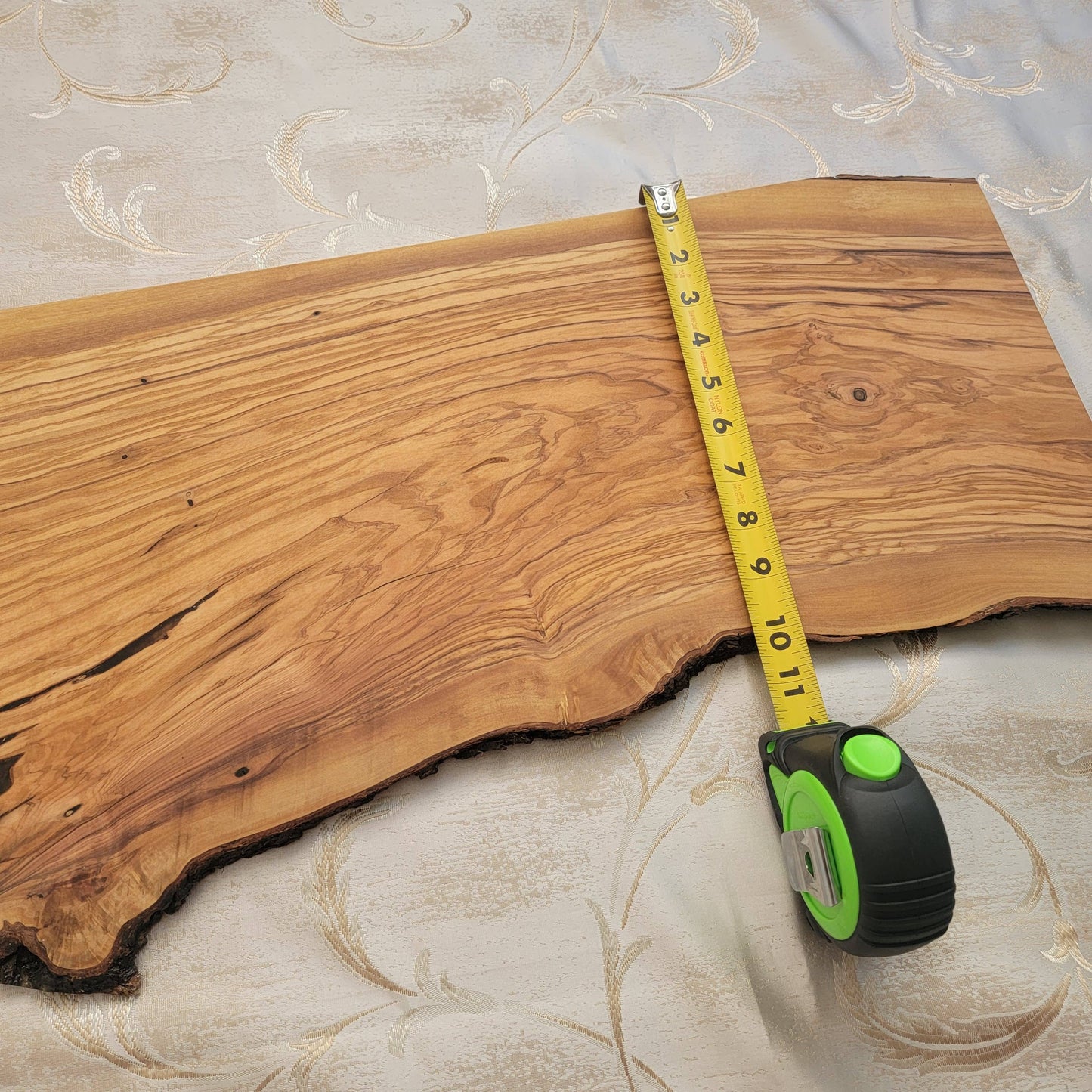 Extra Large 24" Live Edge Olive Wood Cheese Board