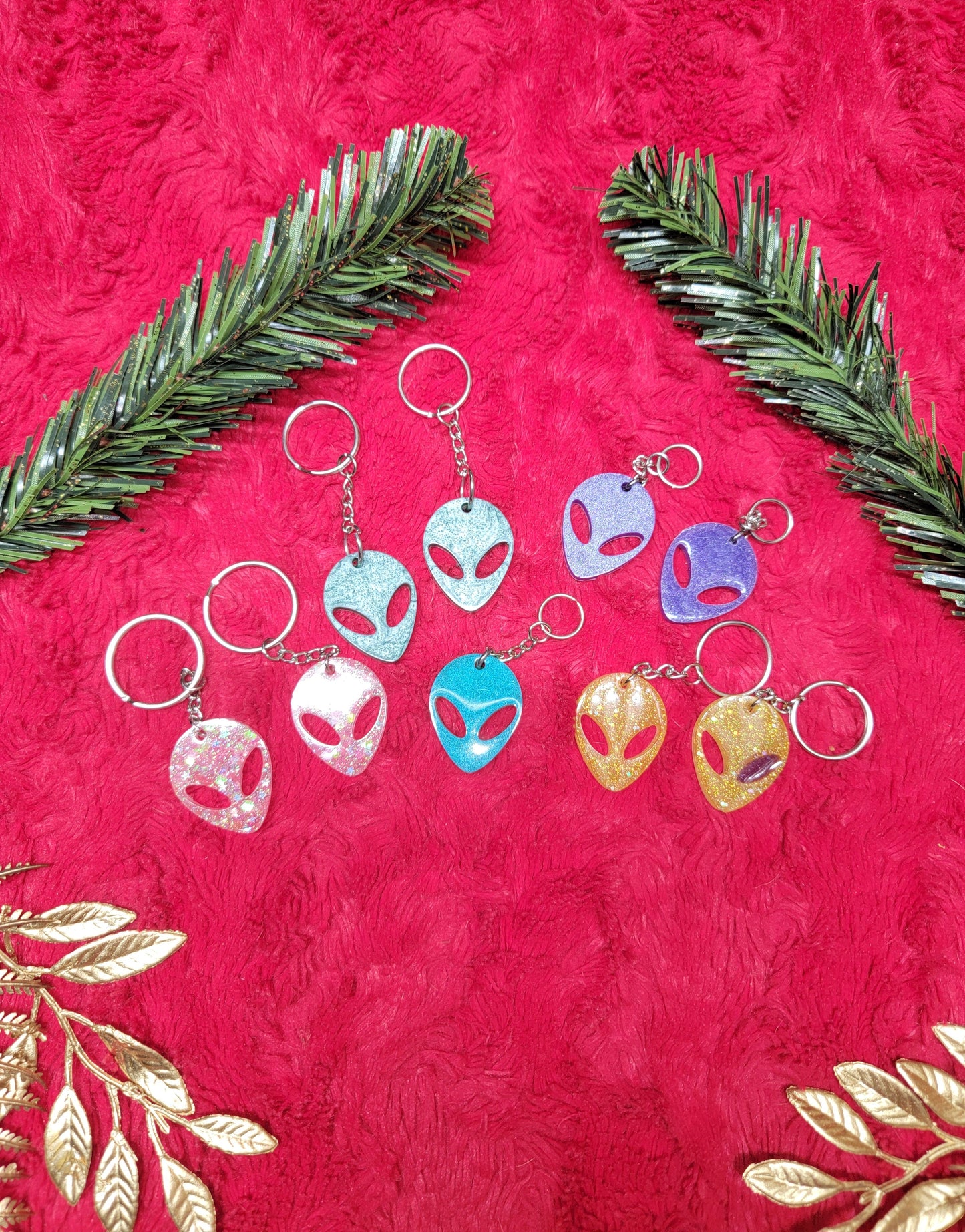 Mystery keychains alien