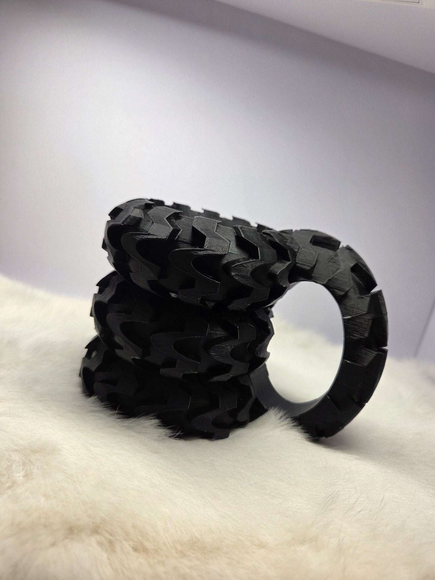 3d printed mud tires can holder
