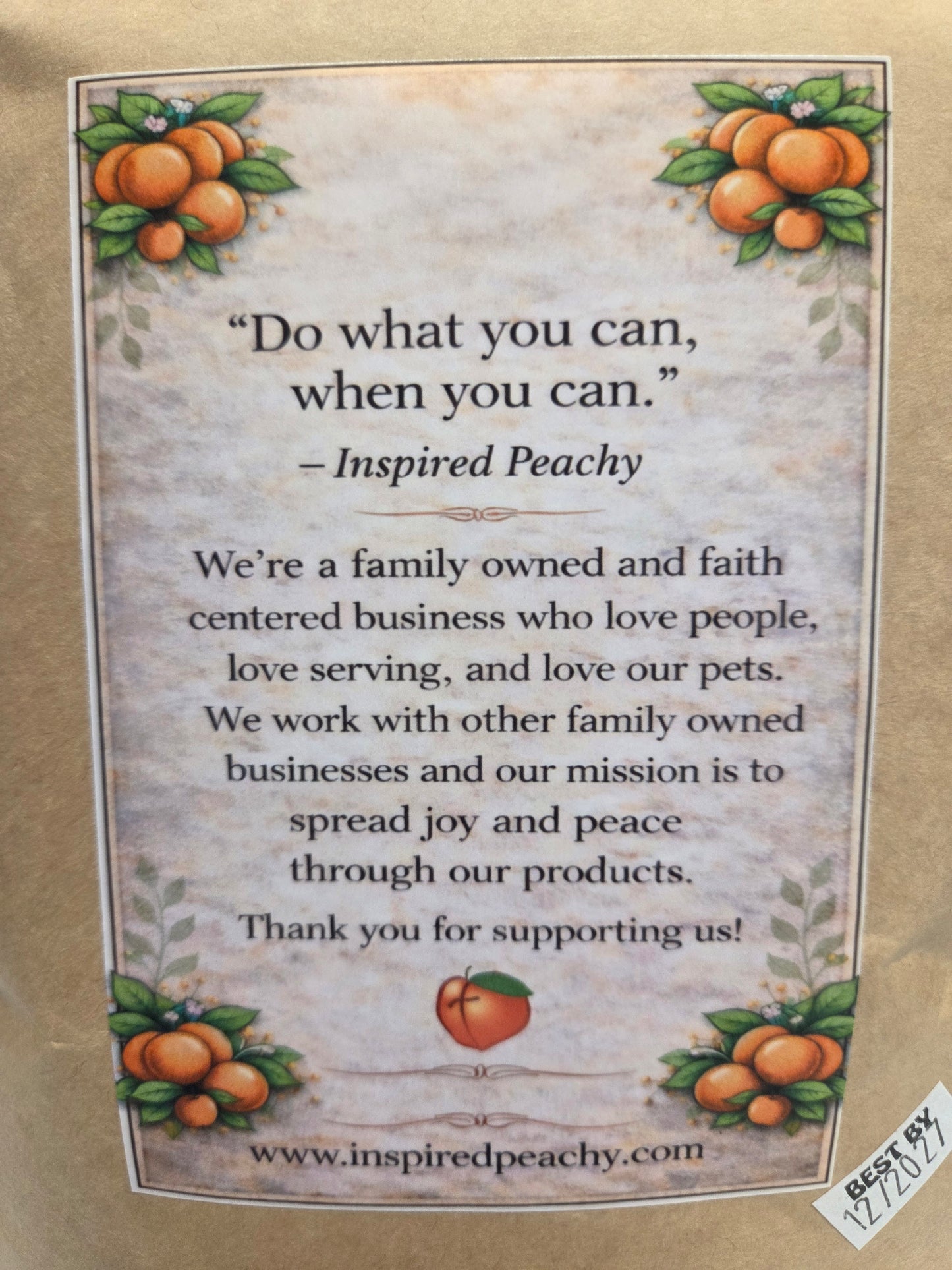 Peachy's Pet Coffee & Tea