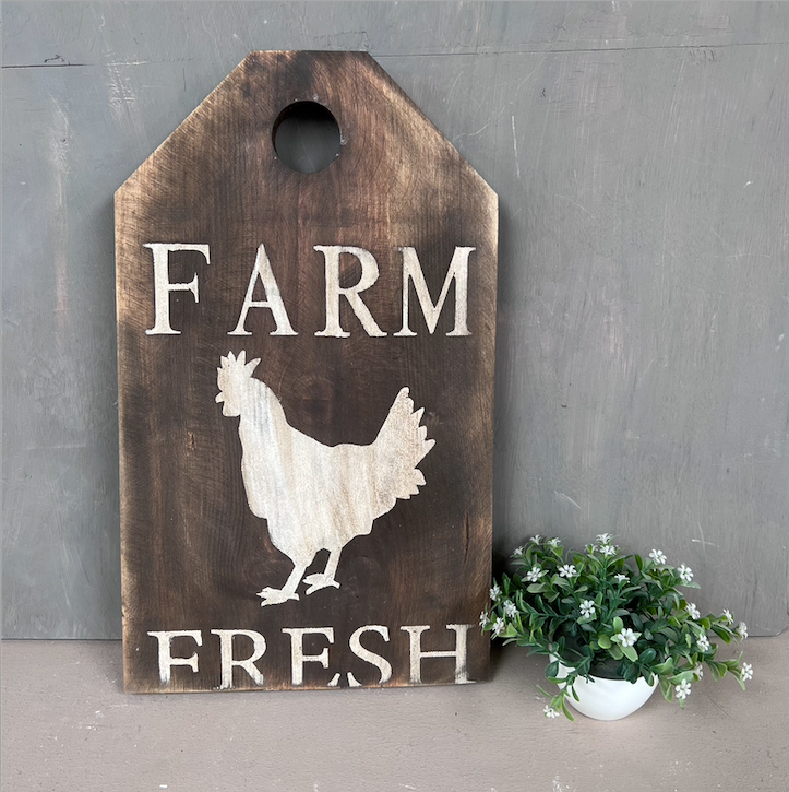 Farm Fresh Sign - Ticket