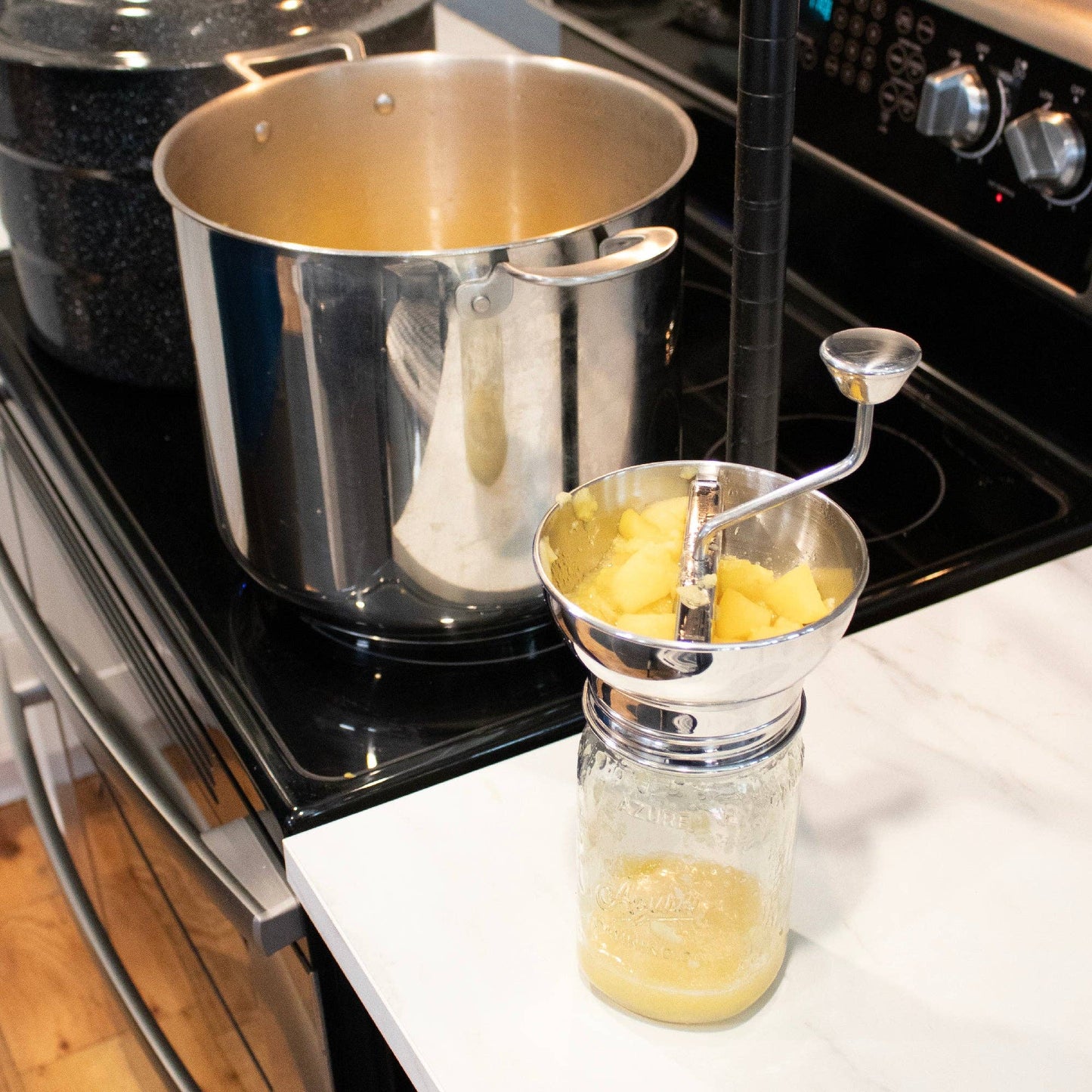 Food Mill for Wide Mouth Mason Jars
