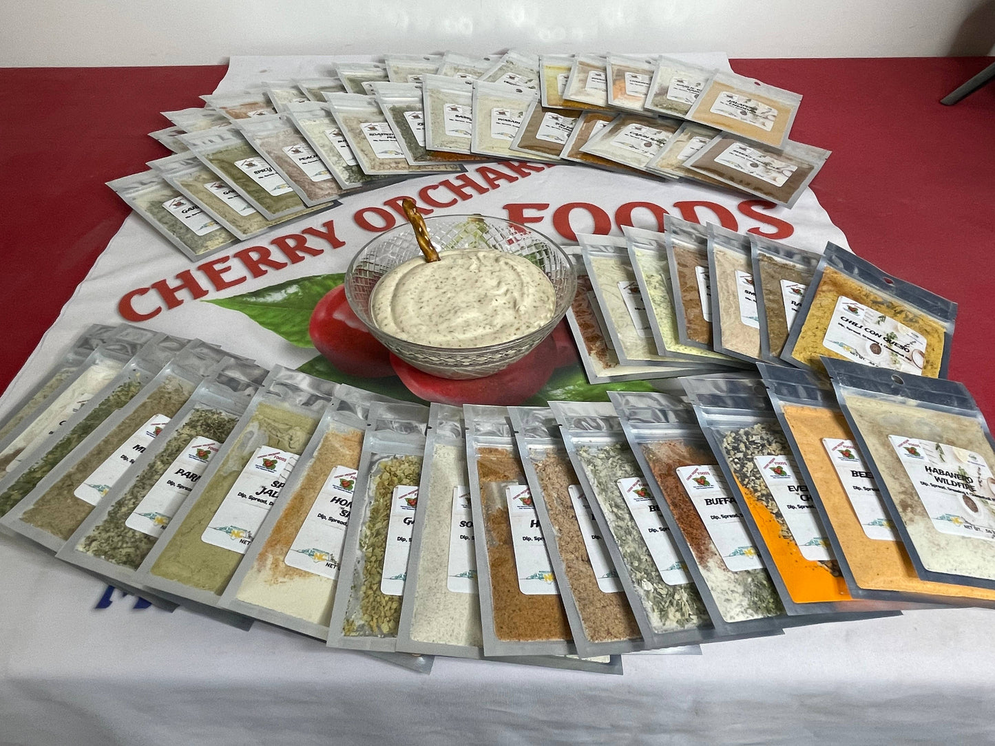 Cherry Orchard Foods Premium Packaging Dip Mixes