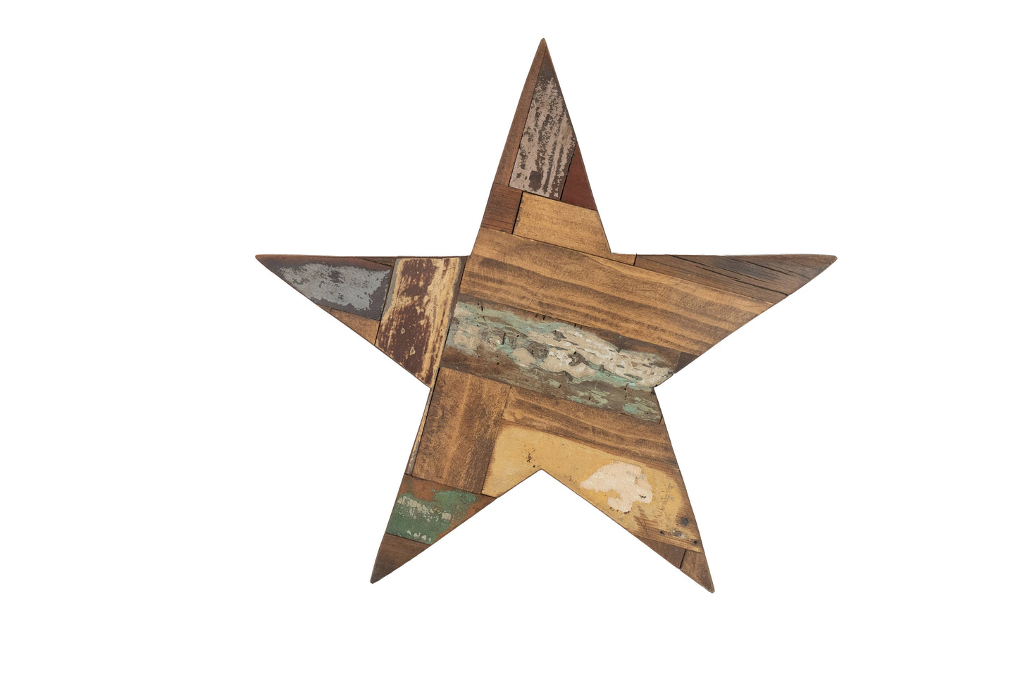 Reclaimed Wood Star-Wall Decor