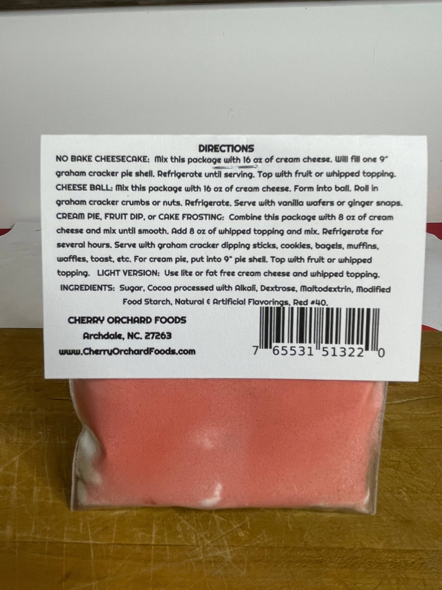Dessert Mixes