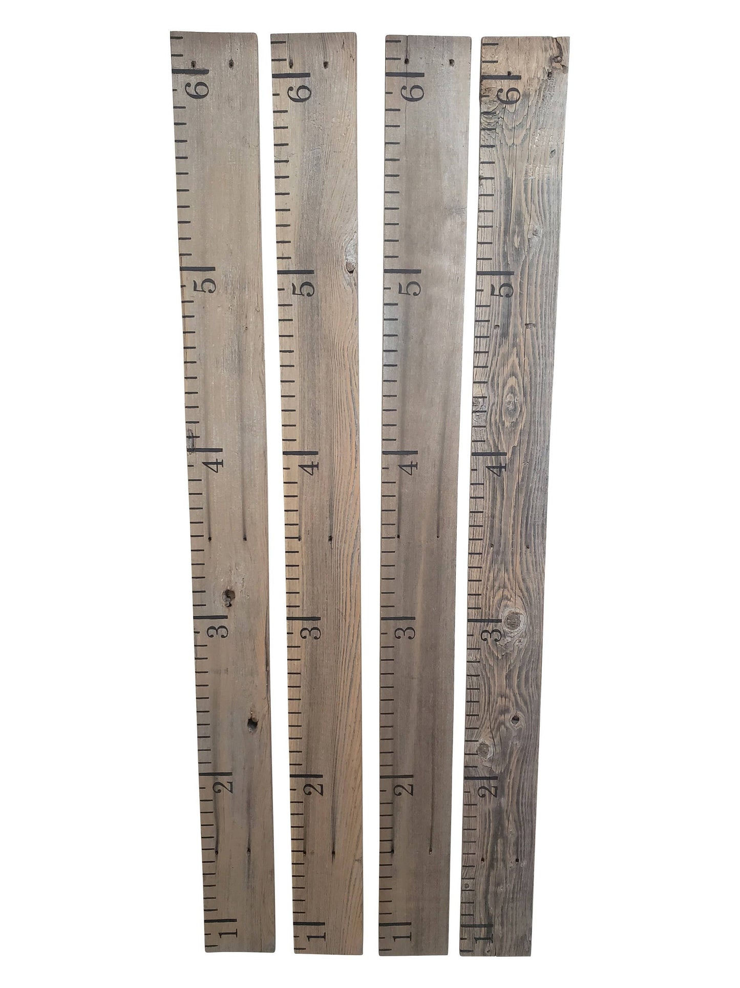 Growth Chart For Kids Made From Reclaimed Wood