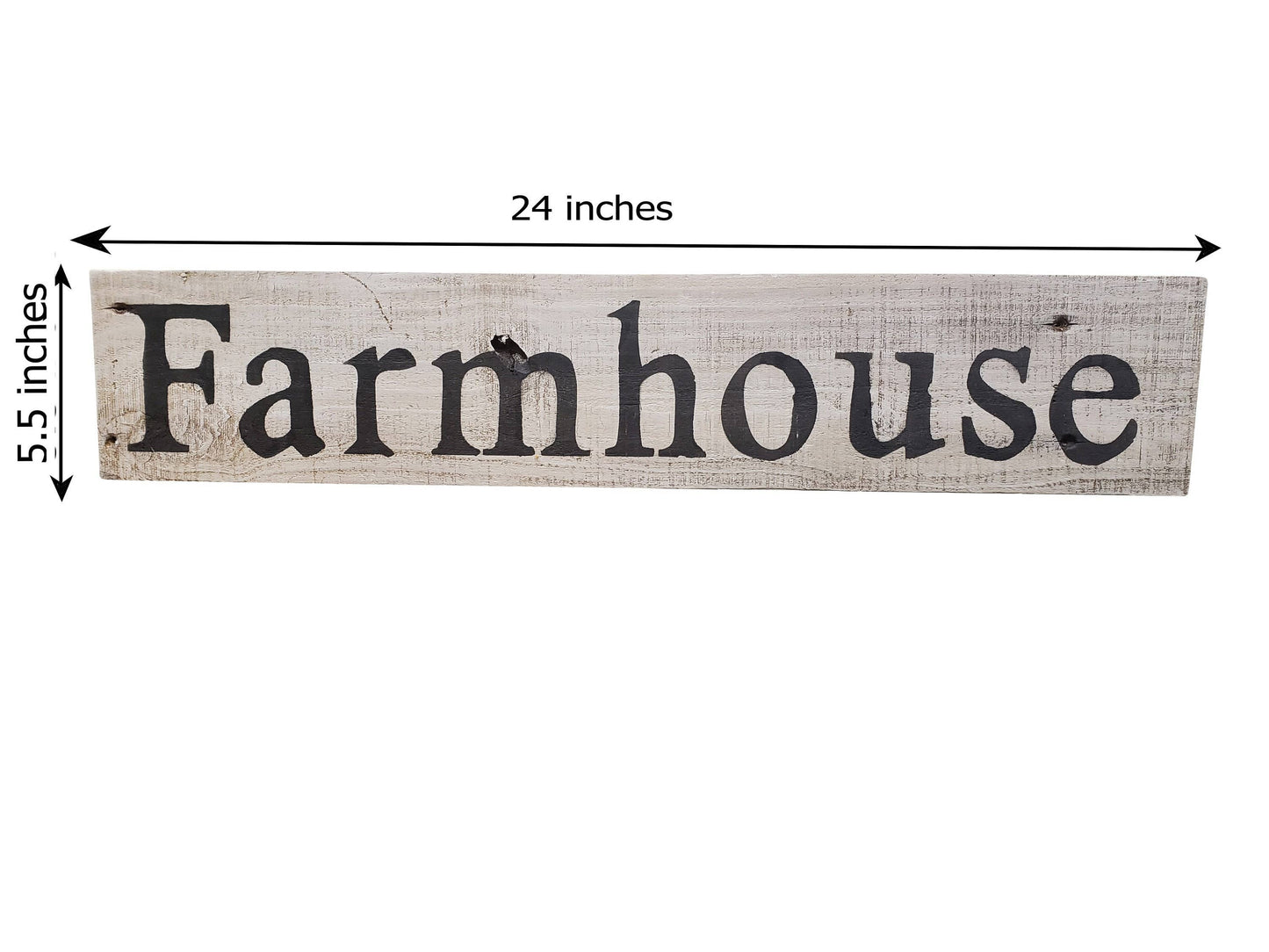 Farmhouse Sign Made From Reclaimed Wood -True Rustic