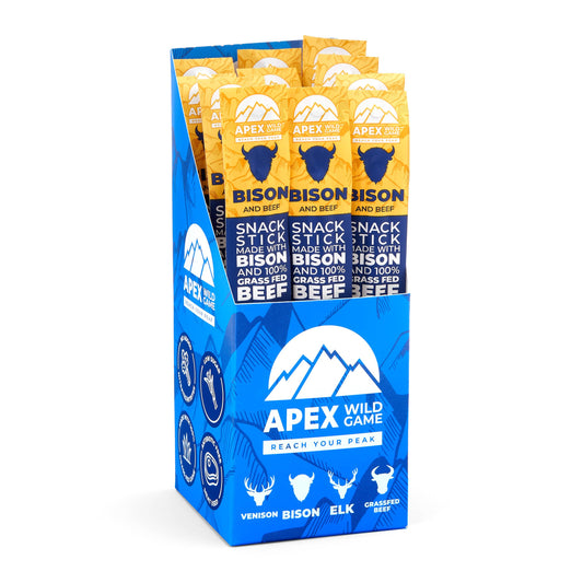 Bison & Grass Fed Beef Snack Sticks