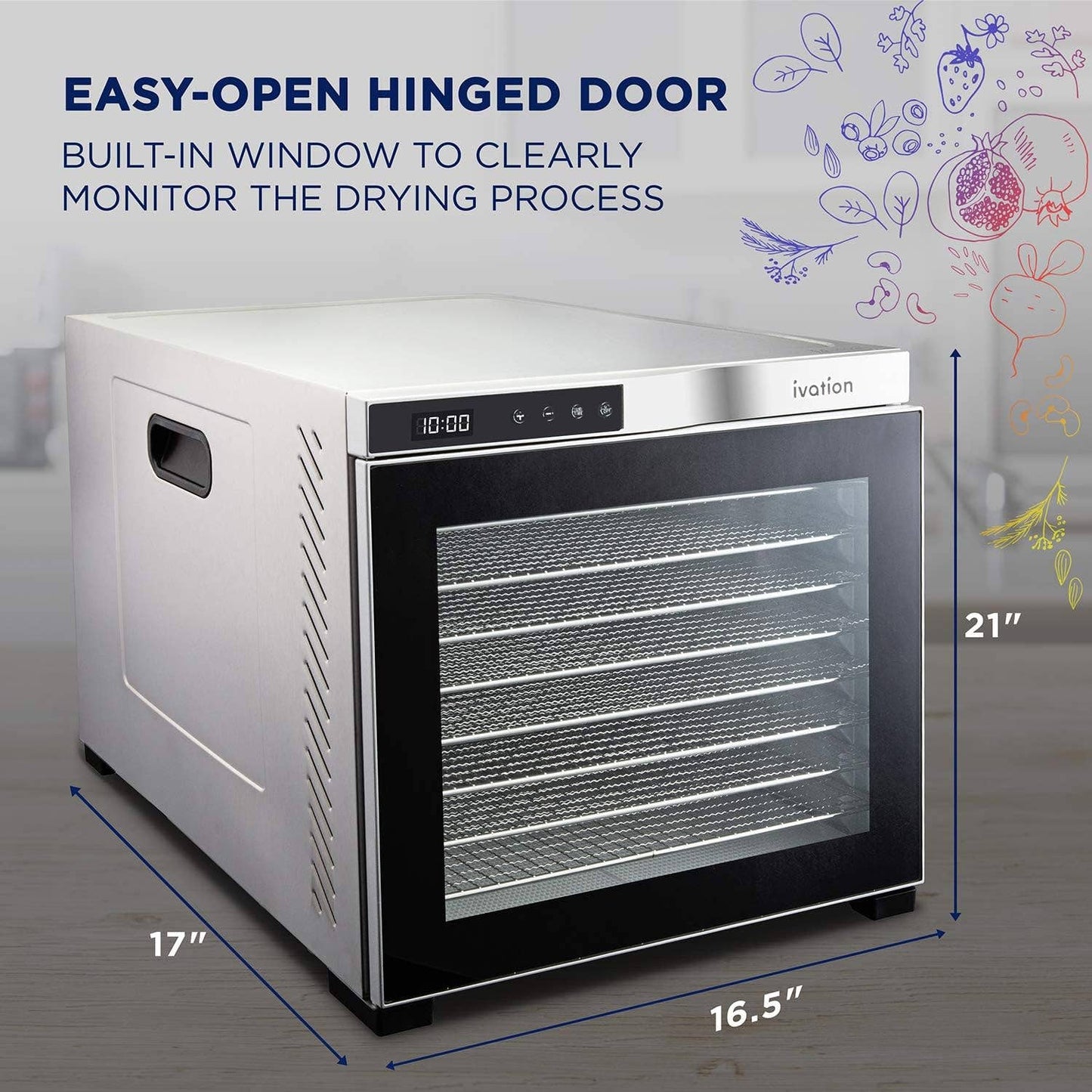 Stainless Steel Food Dehydrator