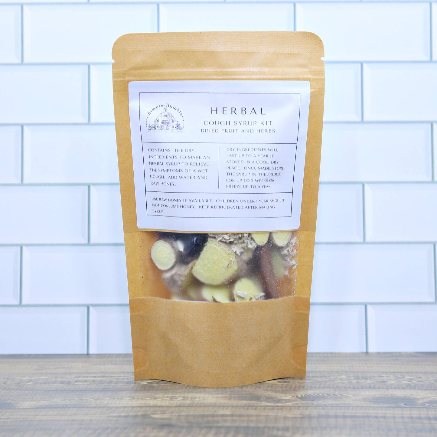 DIY Herbal Cough Syrup Making Kit