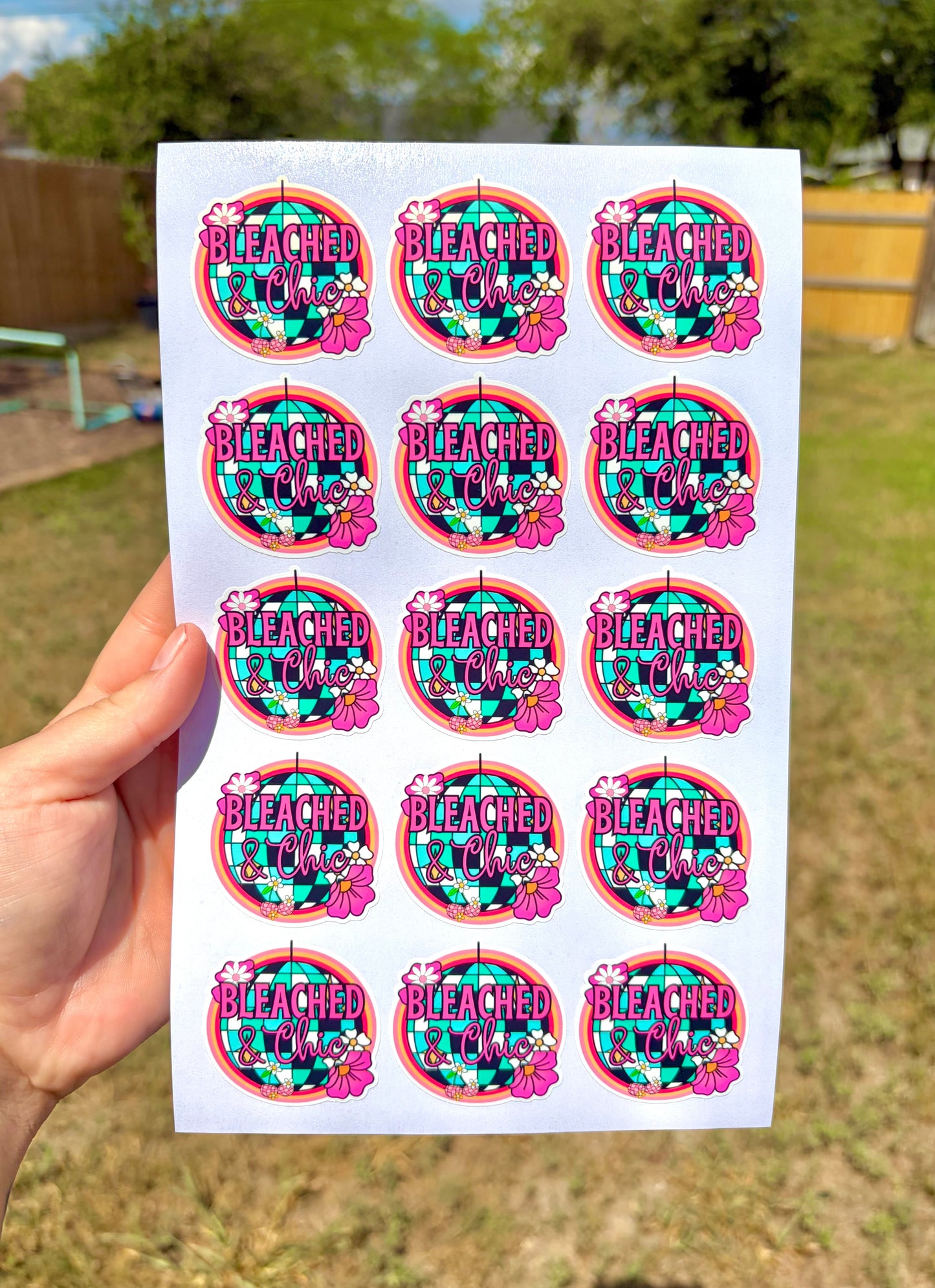 Custom Stickers Under 5 sheets!