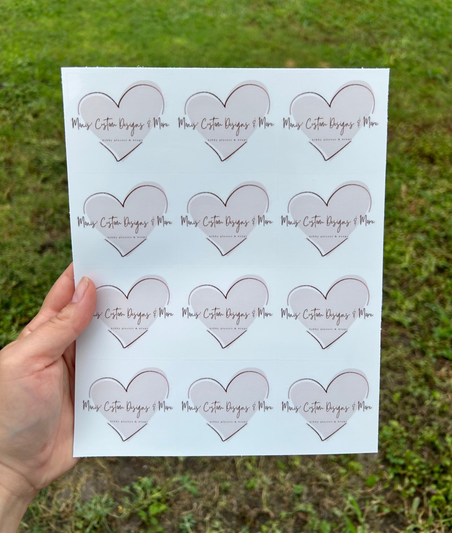 Custom Stickers Under 5 sheets!