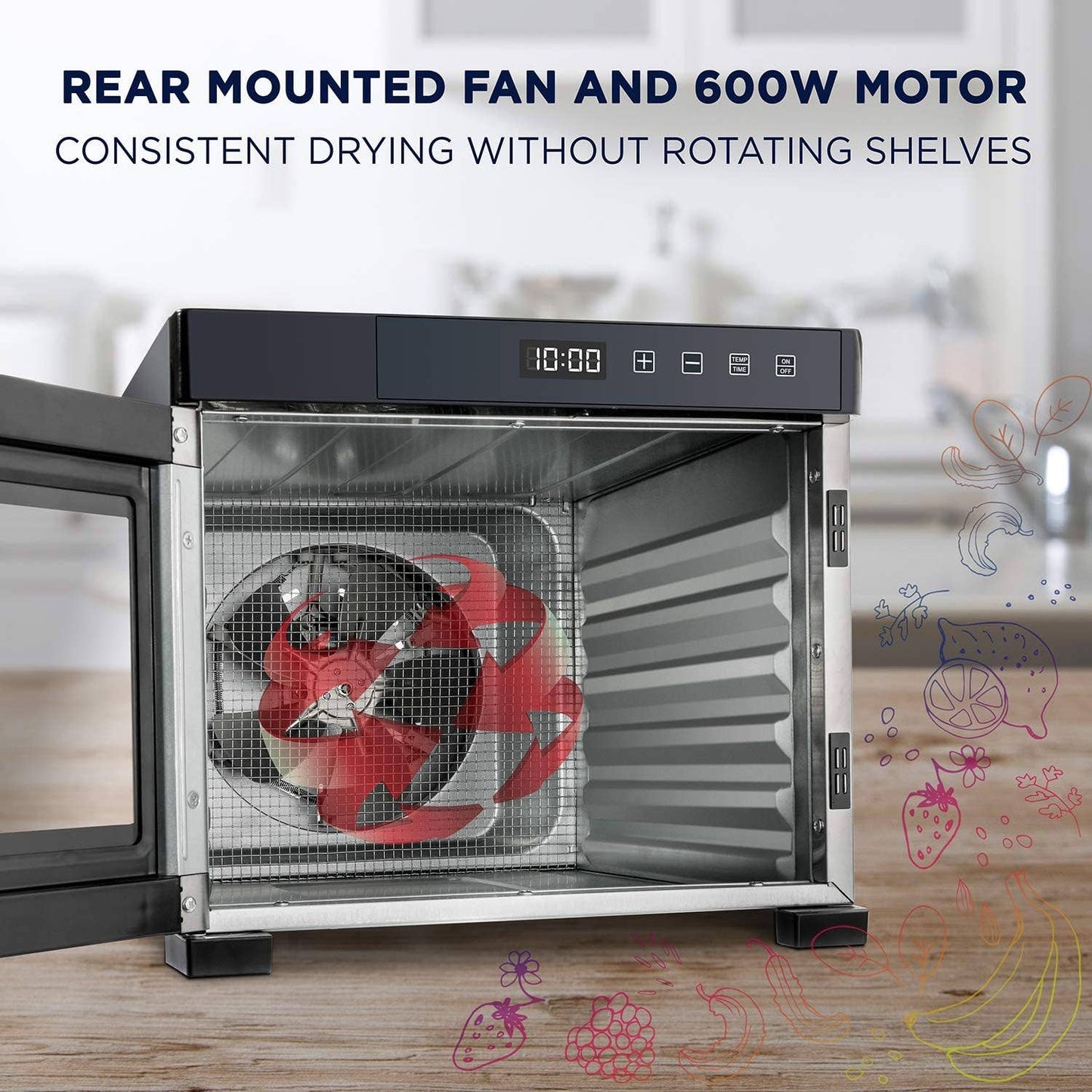 Stainless Steel Food Dehydrator