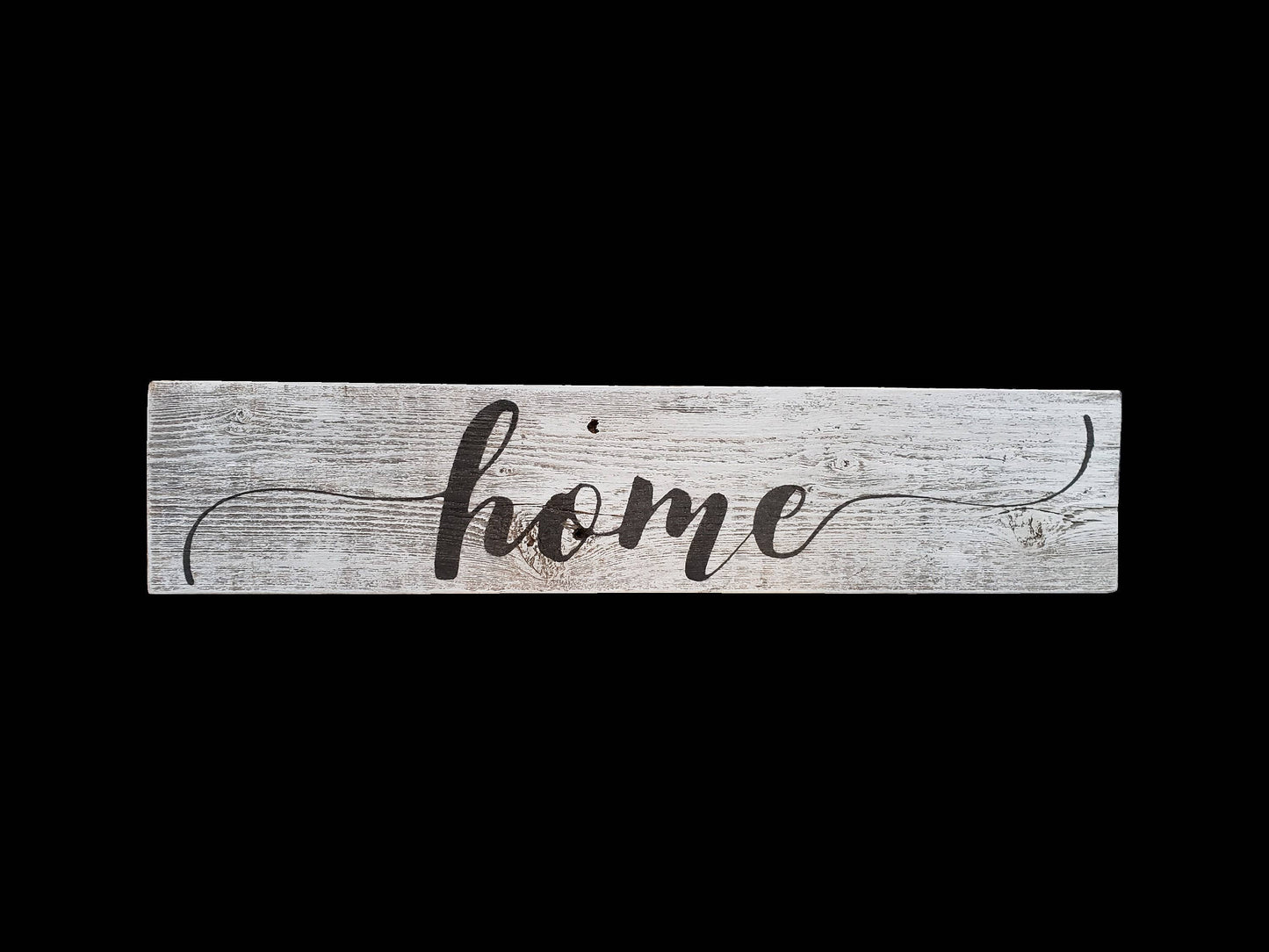 Home Sign Made From Rustic Reclaimed Wood - Farmhouse