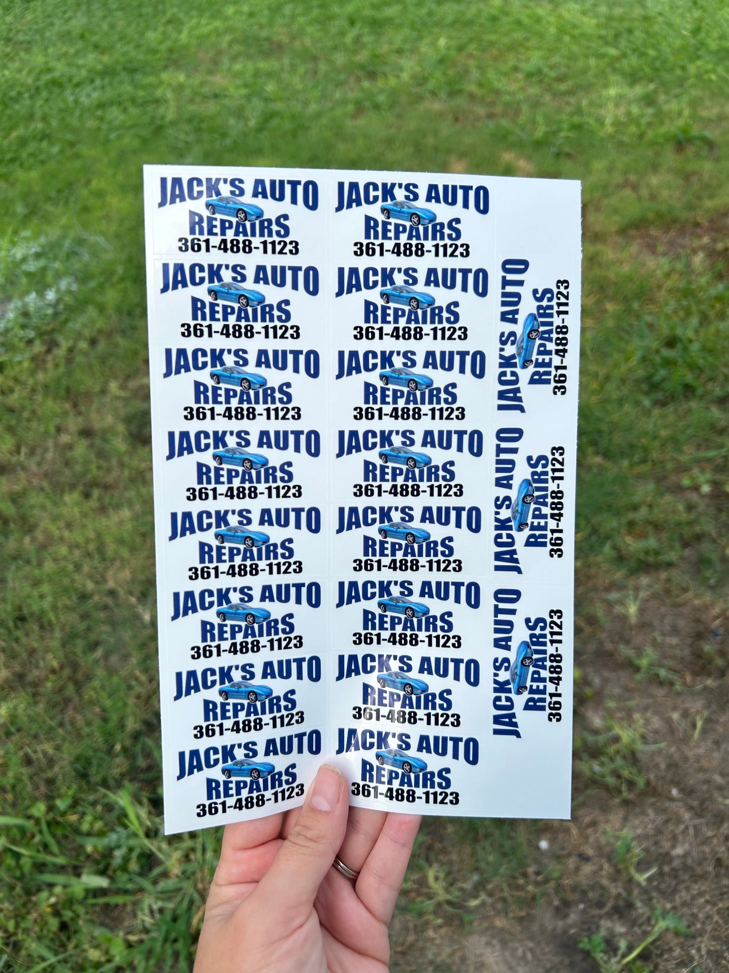 Custom Stickers Under 5 sheets!