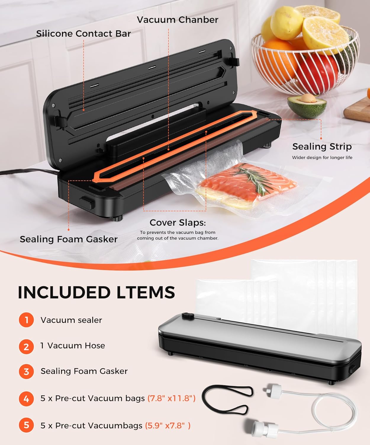 Vacuum Sealer Model SV301E