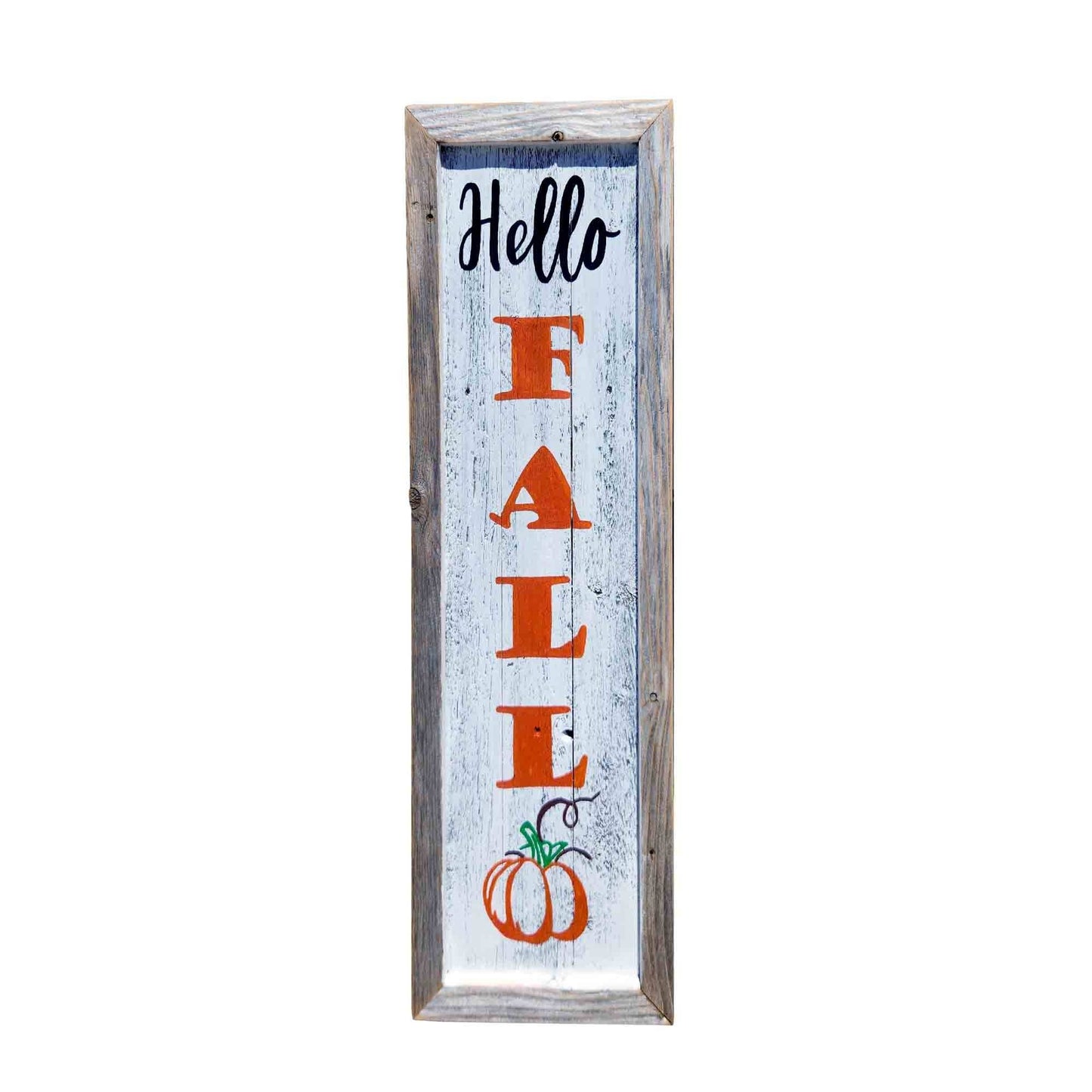 Hello Fall Sign For Front Porch Or Hanging Decor