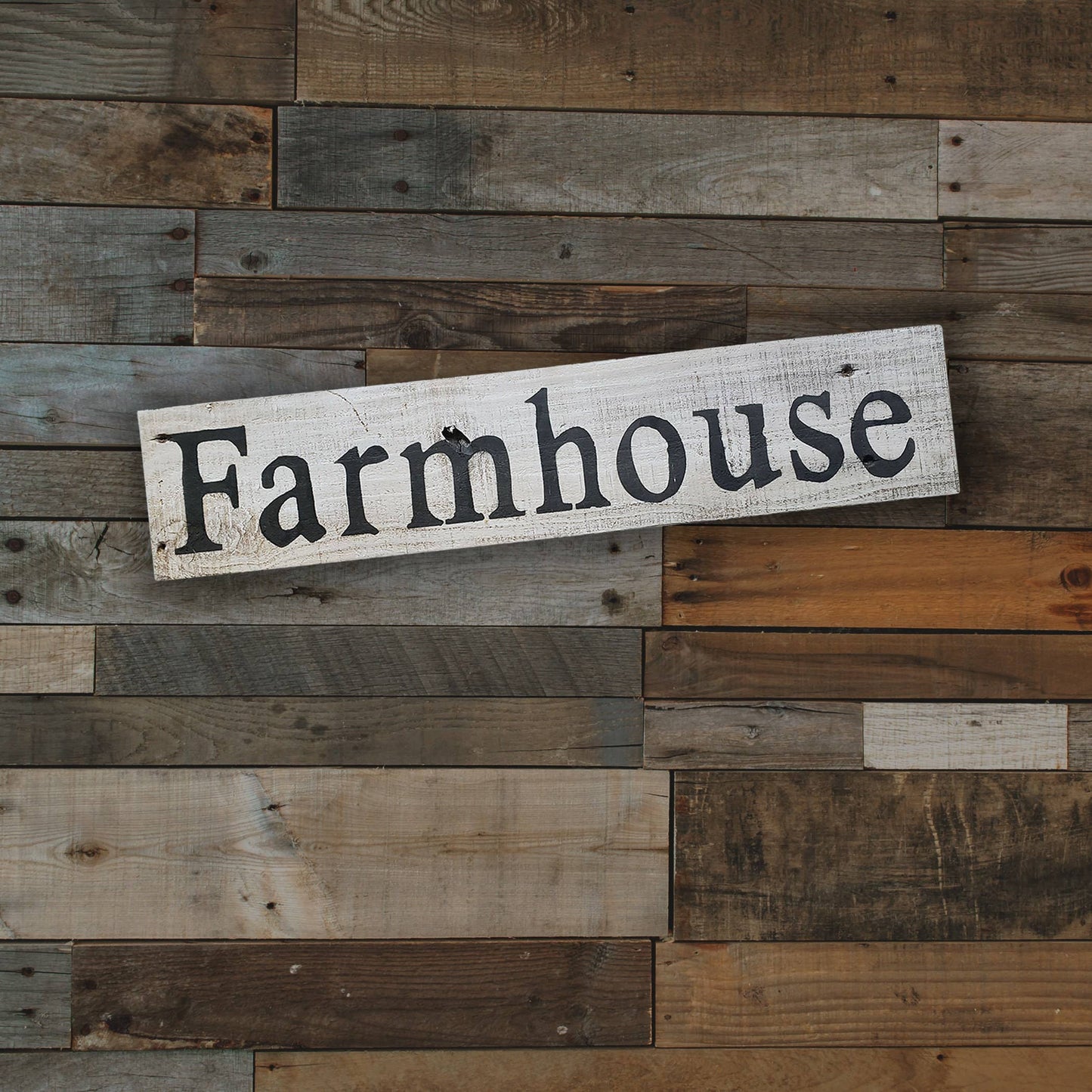 Farmhouse Sign Made From Reclaimed Wood -True Rustic