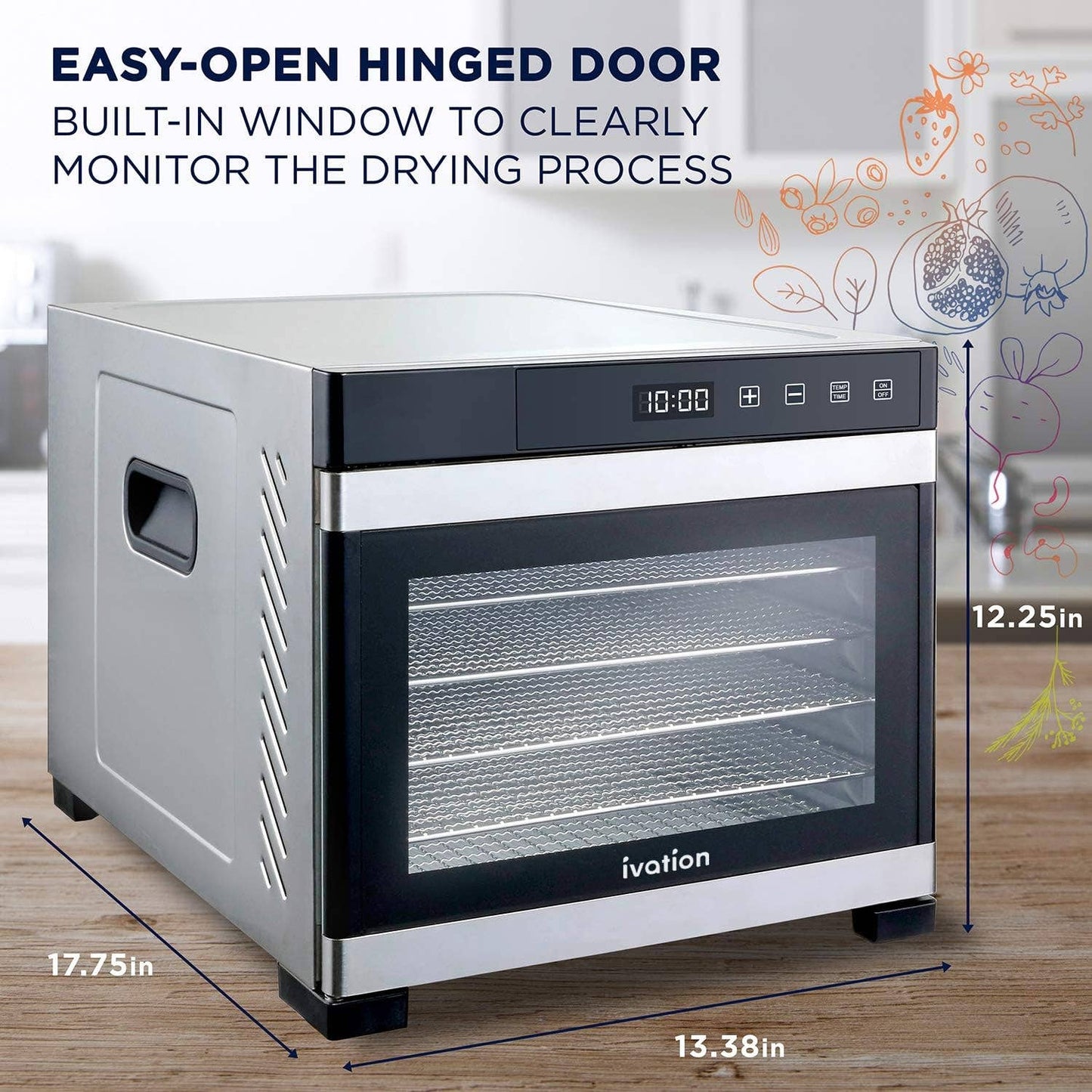 Stainless Steel Food Dehydrator
