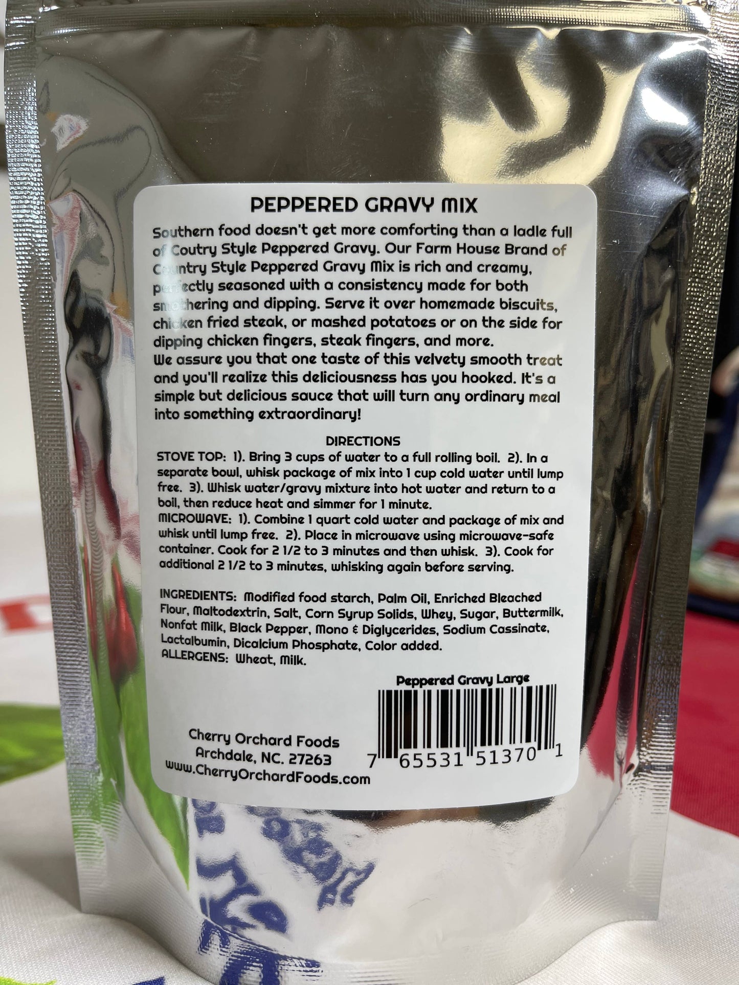 Farm House Peppered Gravy Mix