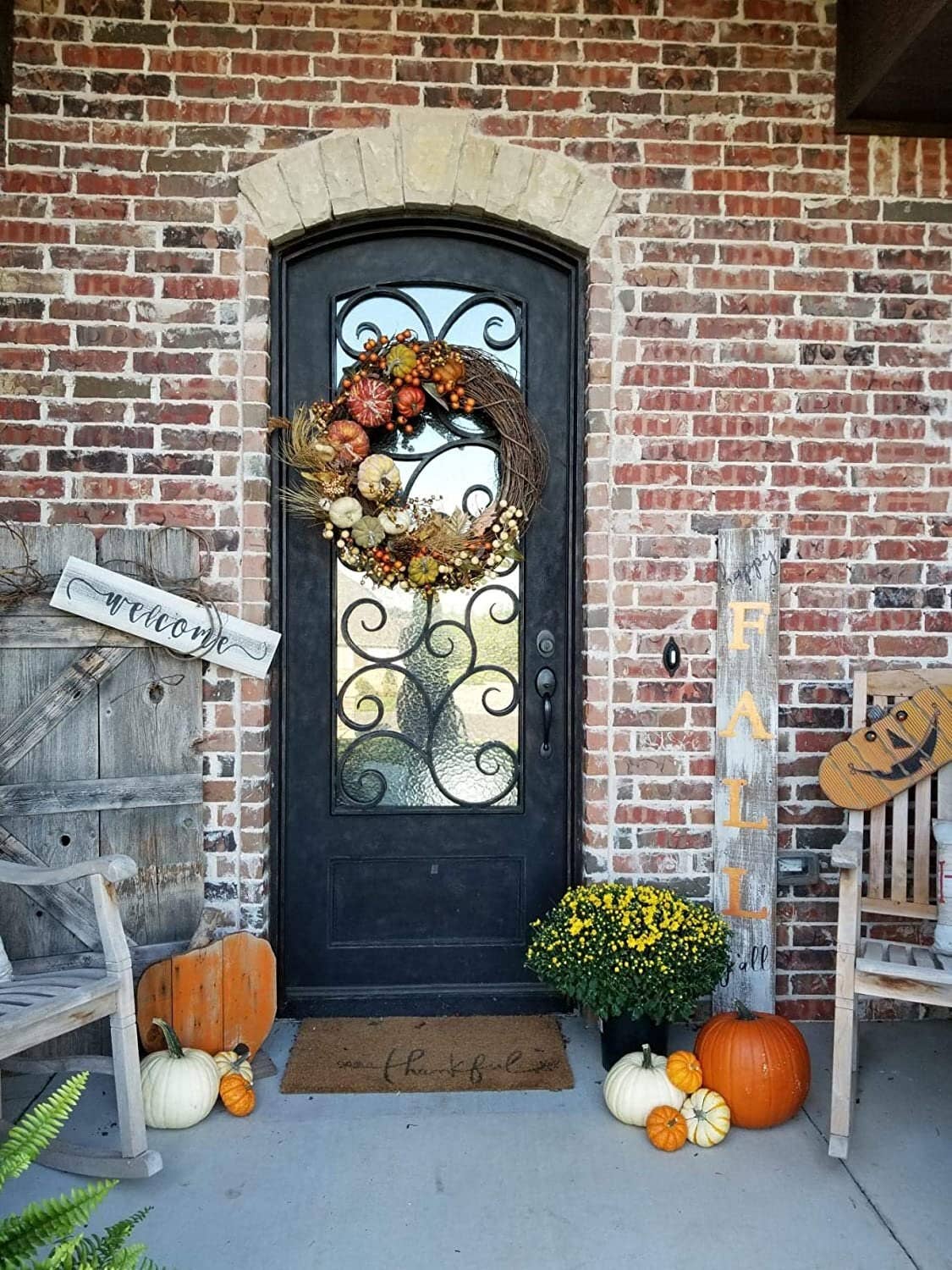 Wood Welcome Sign Made With Reclaimed Wood