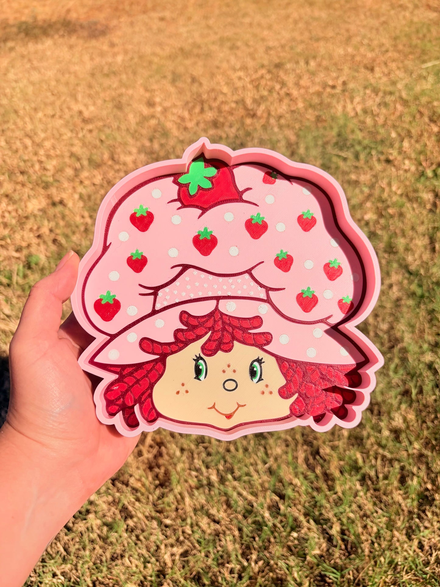Strawberry Shortcake Tray