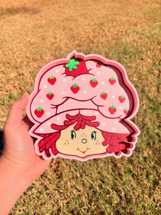 Strawberry Shortcake Tray
