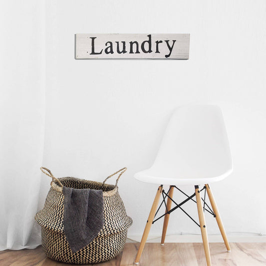 Laundry Sign - Rustic Farmhouse Decor- 100% Reclaimed Wood