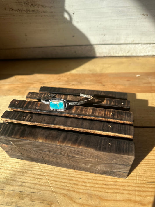 Pilot Mountain Turquoise cuff