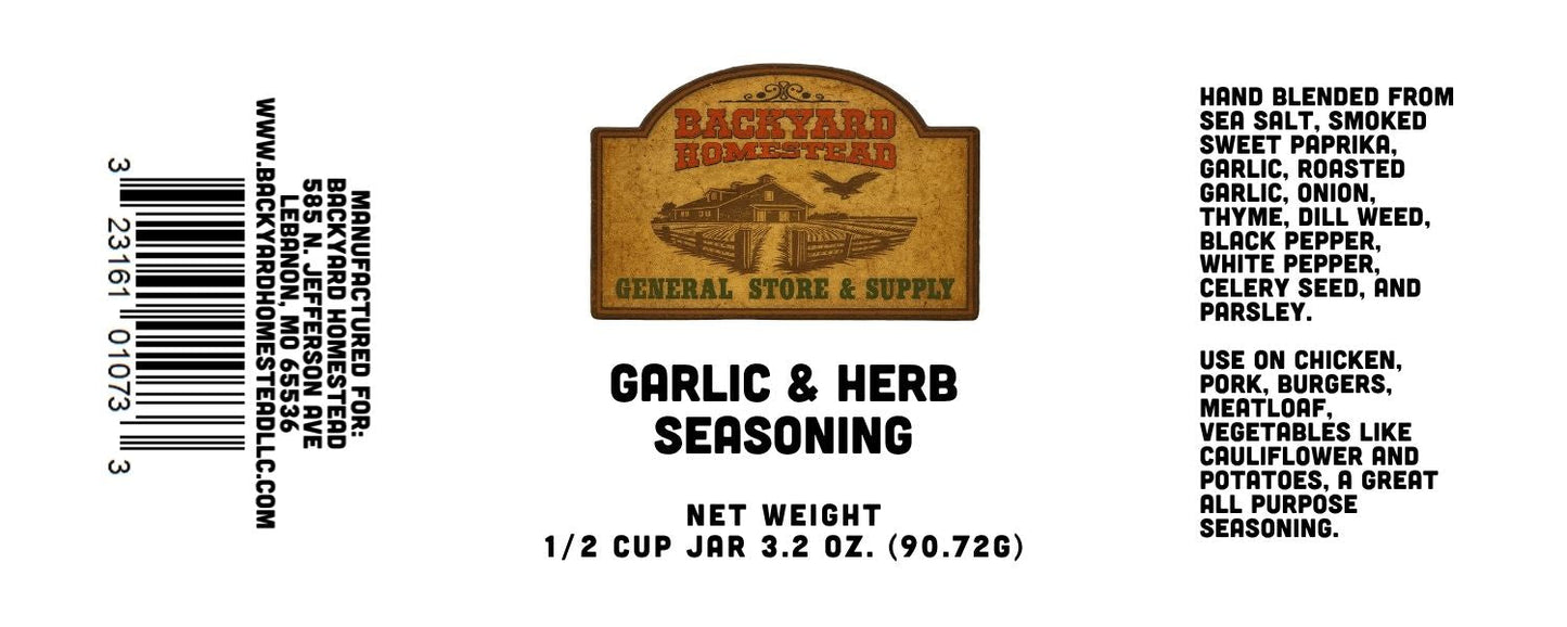 BYH Seasoning Blends