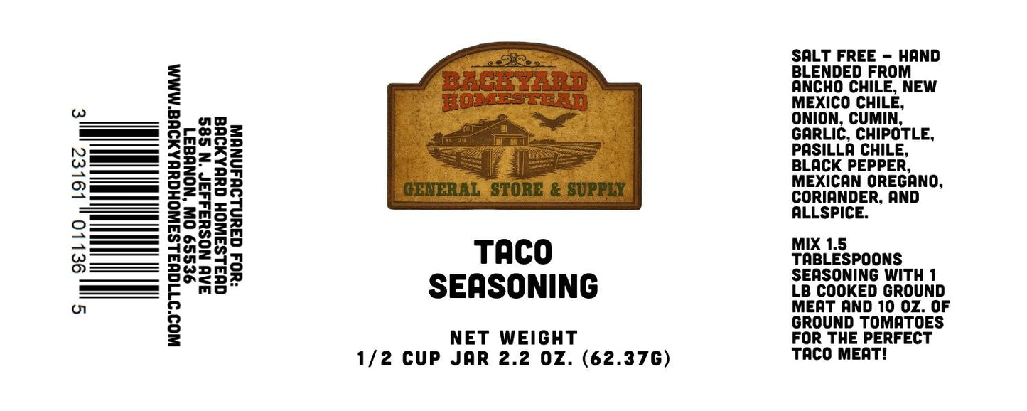 BYH Seasoning Blends