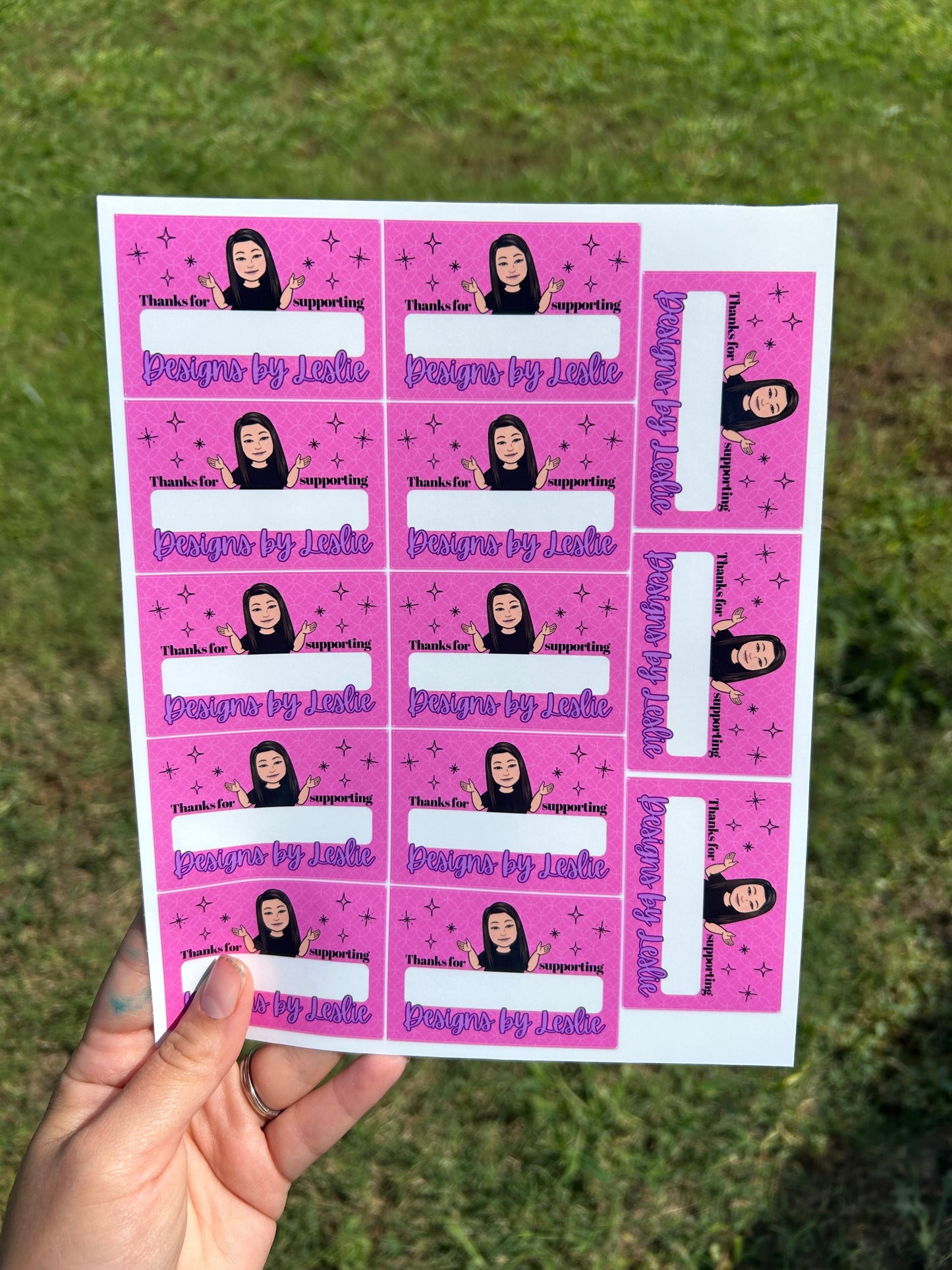Custom Stickers Under 5 sheets!