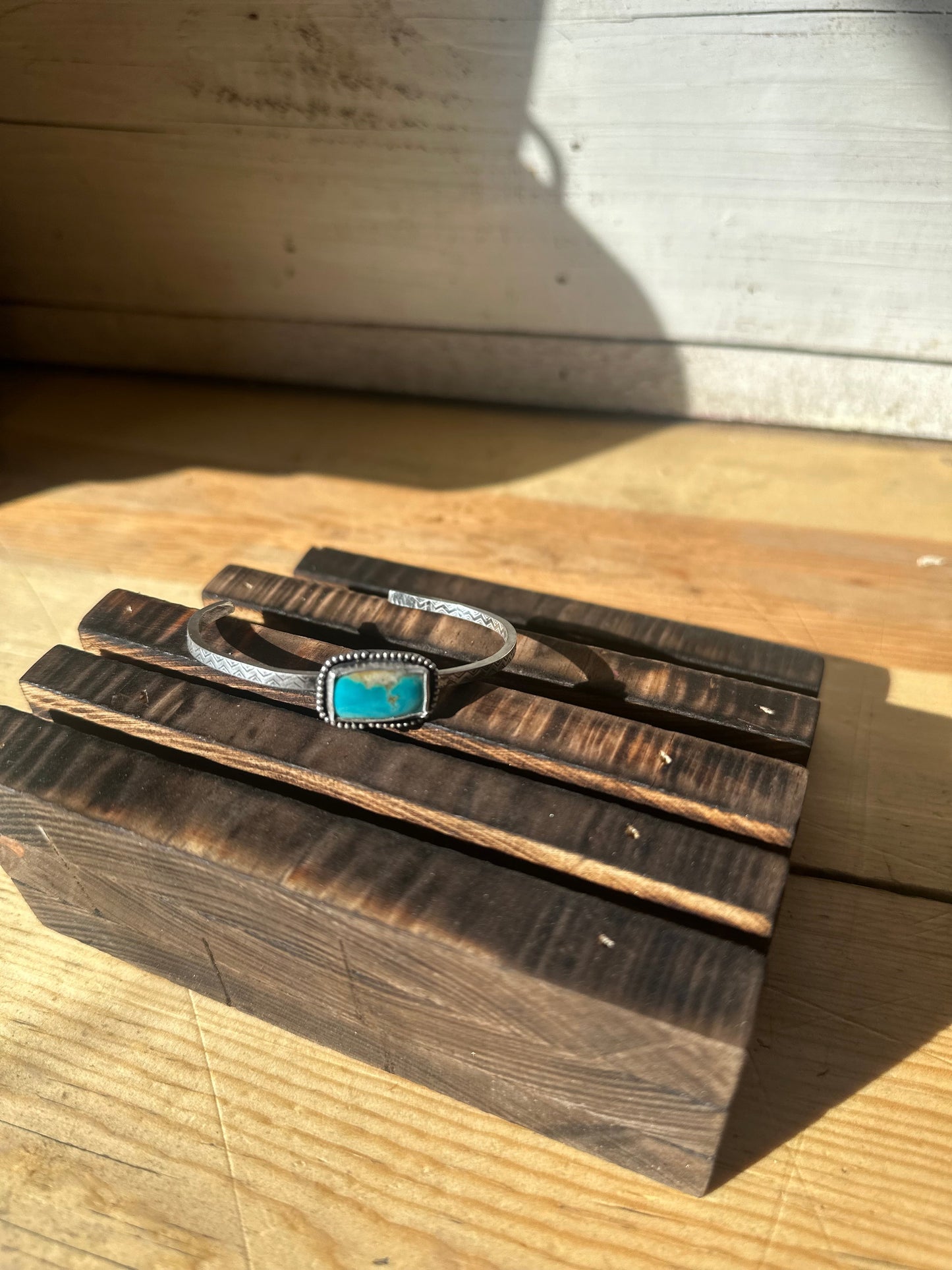 Pilot Mountain Turquoise cuff