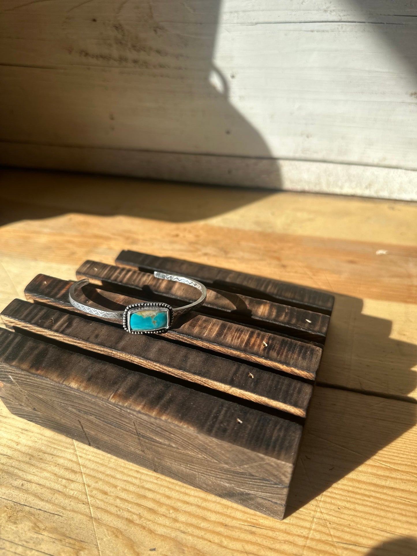 Pilot Mountain Turquoise cuff