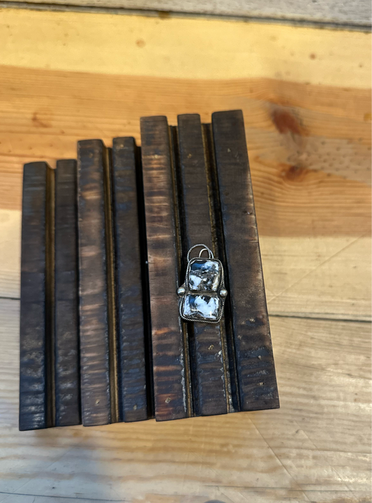 White buffalo pendant