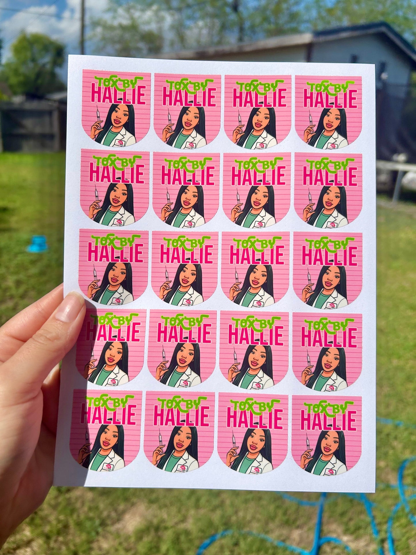 Custom Stickers Under 5 sheets!