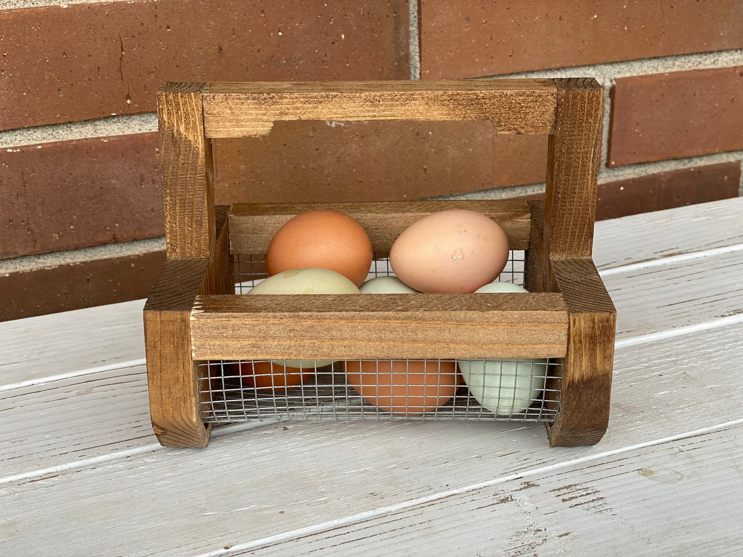 Egg Collection Basket | Fresh Egg Basket | Egg Collecting | Garden Harvest Basket | Garden Basket | Garden Hod | Produce Basket |