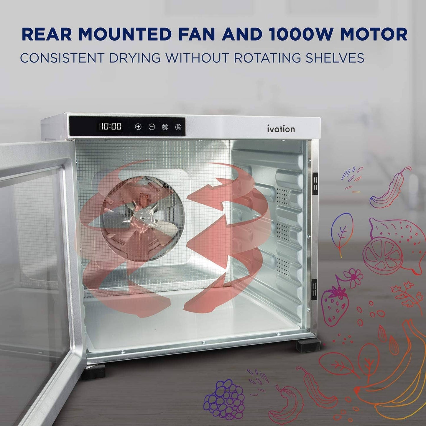Stainless Steel Food Dehydrator