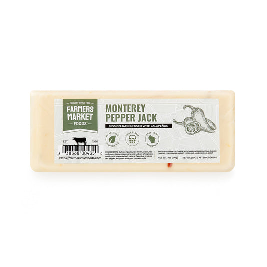 Monterey Pepper Jack Cheese 7oz (Shelf Stable) (24ct)
